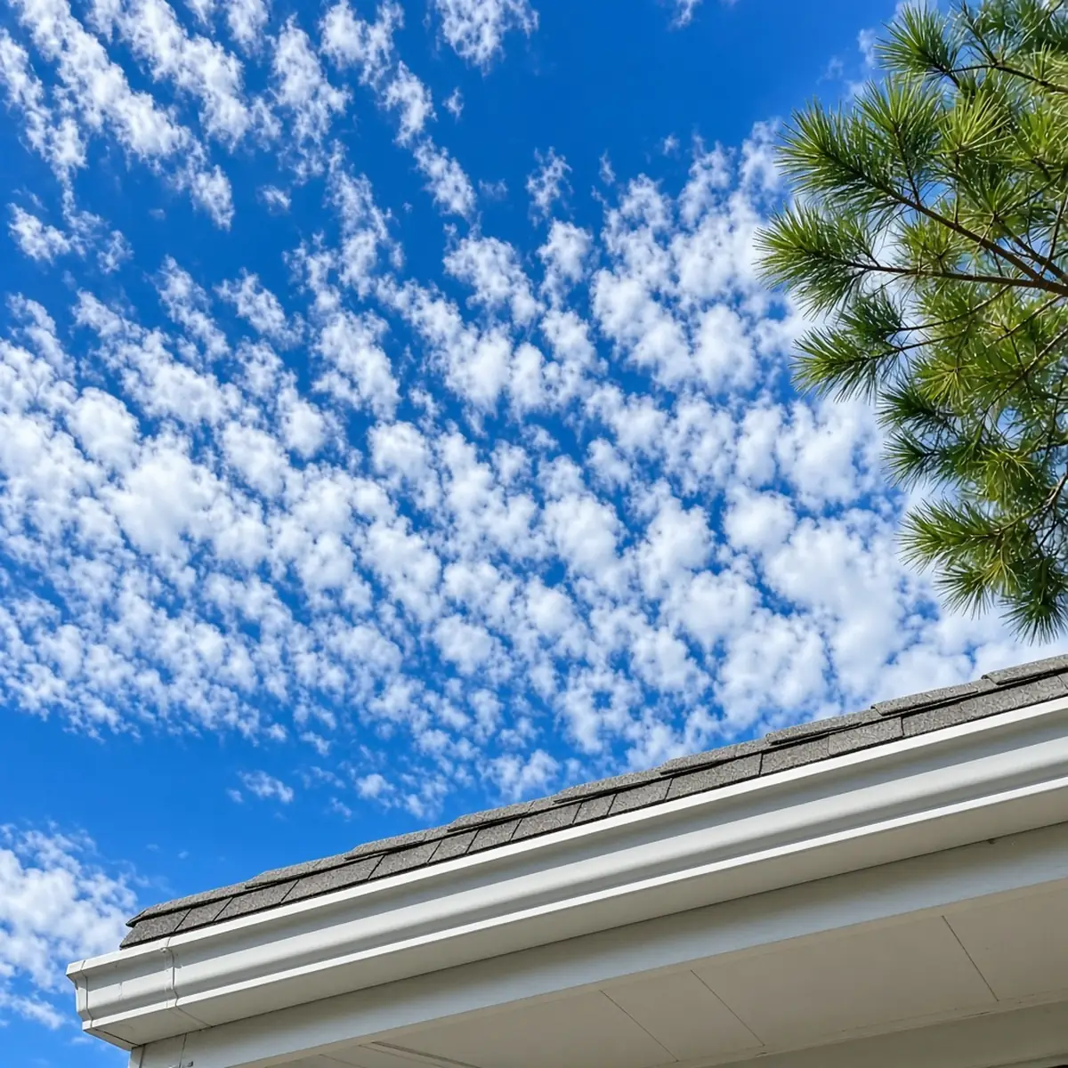 Close up of gutters in Newnan GA